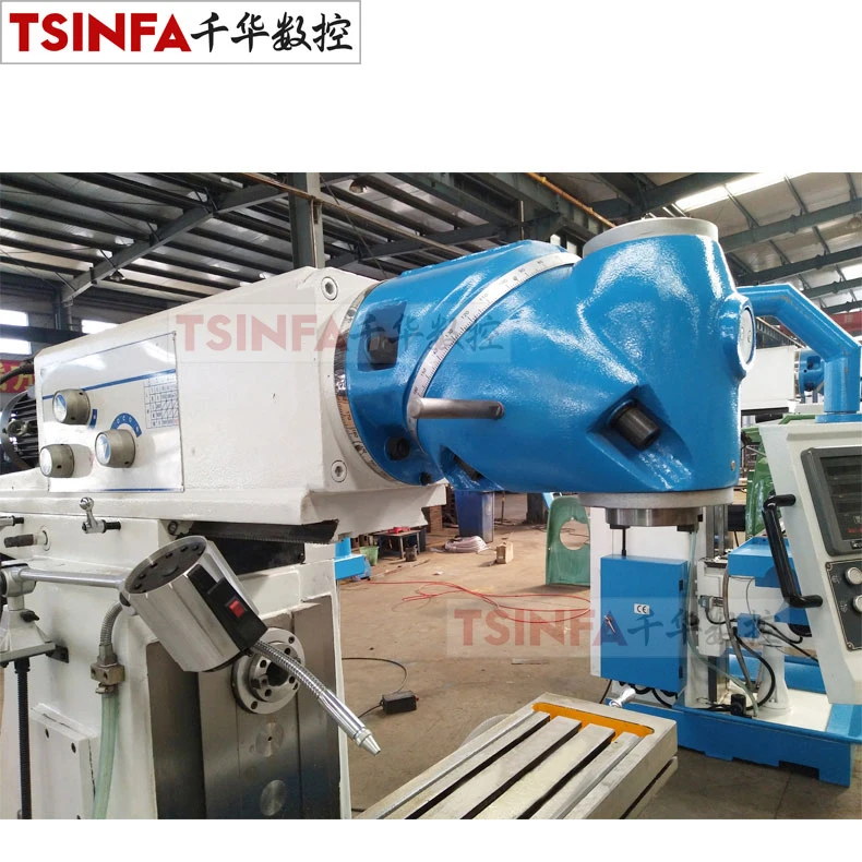 Universal milling machine price with swivel head X6226C XN26C DRO Vertical/Horizontal Milling Machine China CE