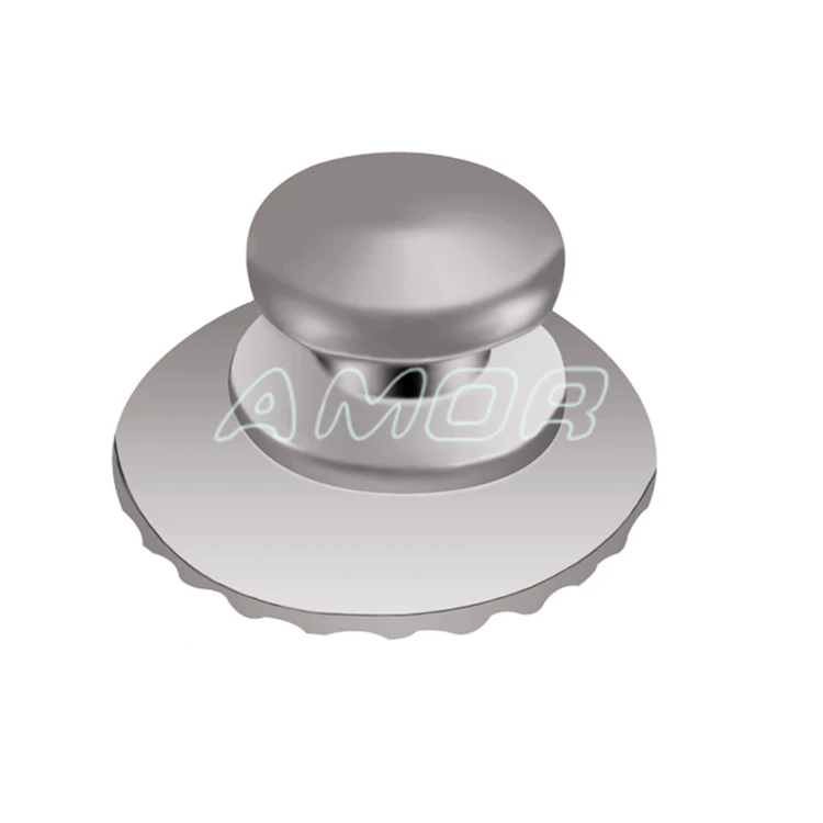 High Performance Orthodontic Accessories Bondable Orthodontist Lingual Button
