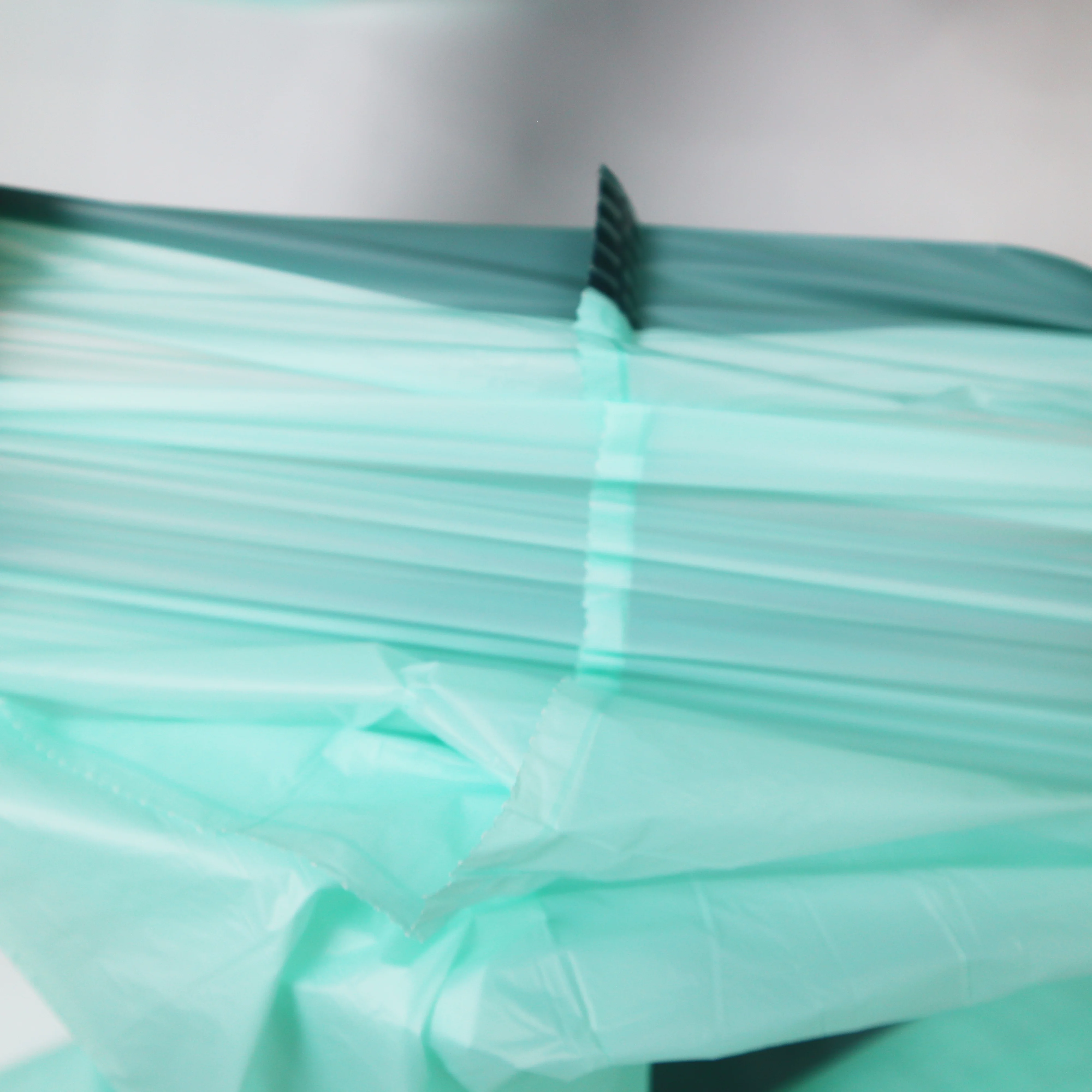 Factory Customization Strong cornstarch PLA compostable bin bags Household Trash Garbage Bags With Drawstring