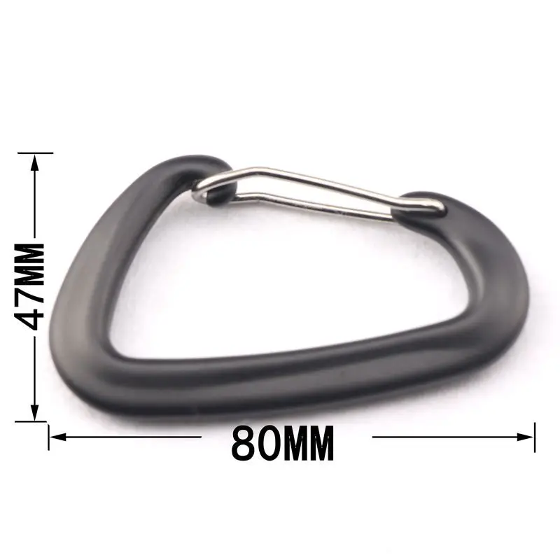 5KN 7075 Aluminum Hammock Locking Carabiner, Personalized Engraved Wholesale Rock Climbing Carabiner