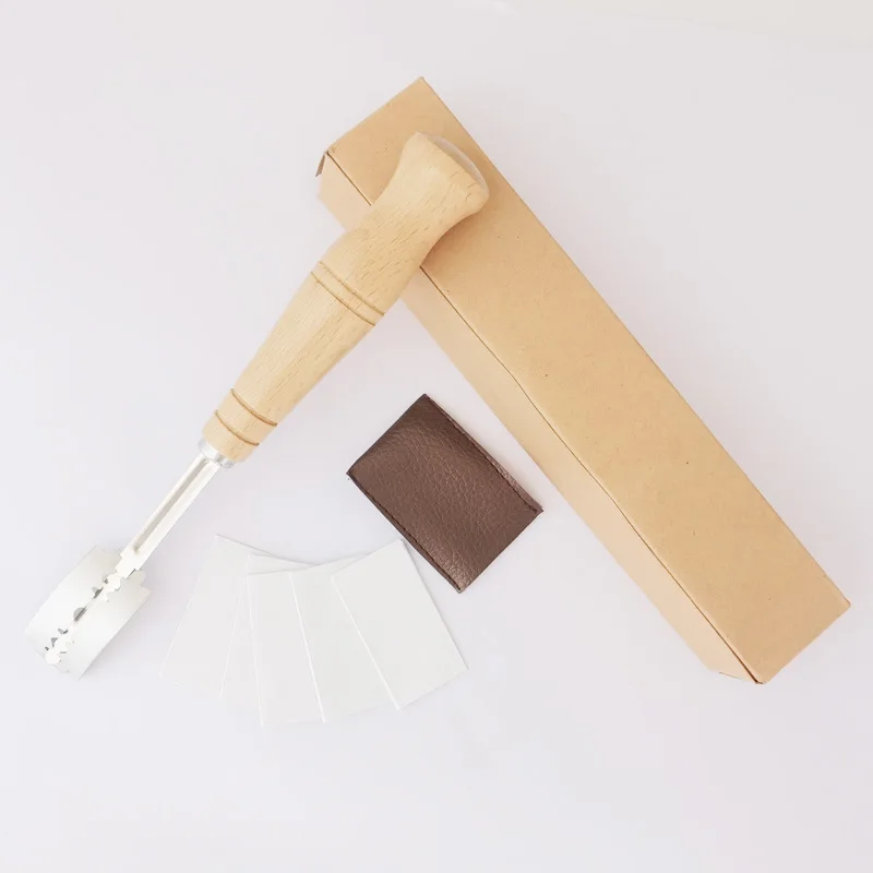 Home Product 13 Inch Wooden Handle Danish Single Coil Dough Mixer Egg Beater Manual Dough Whisk