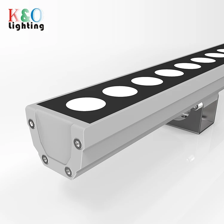 Хорошая цена теплый белый DMX512 RGBW DC 24V полоса IP65 18W 24W Светодиодный прожектор для отеля