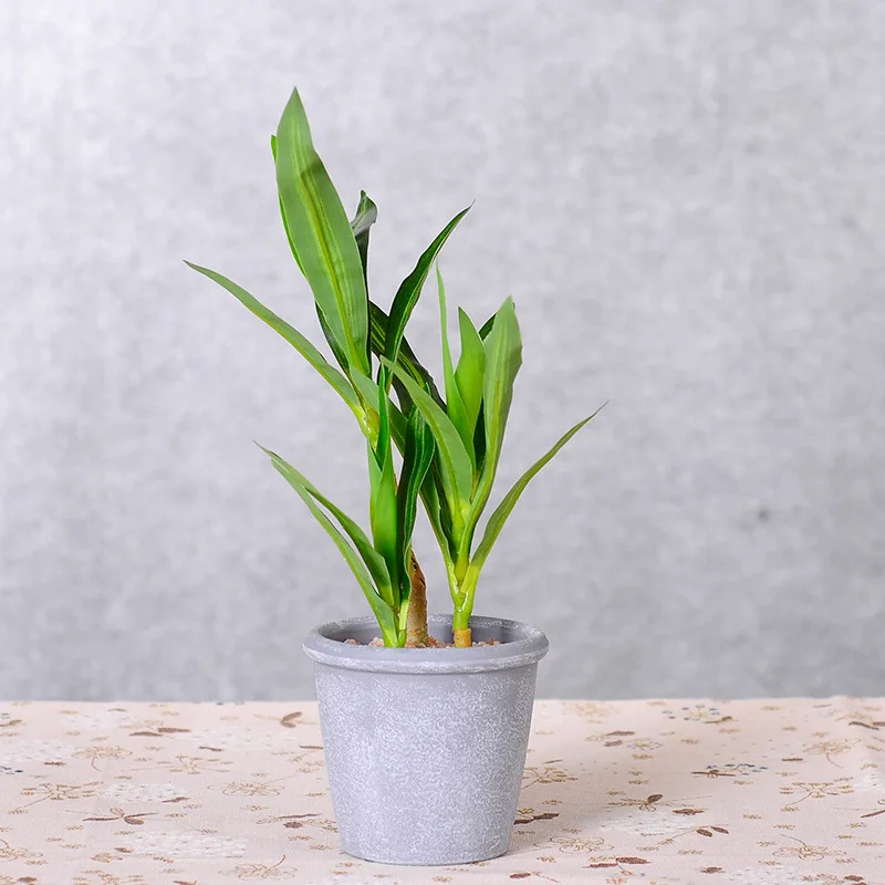 Пластиковые искусственные счастливые бамбуковые растения для продажи Plantas Artificiales Decoracion