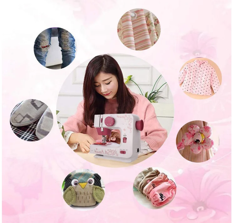 JG1501 Household Sewing Machine Multifunction Single Needle Jeans Sewing Machine 5mm Max. Sewing Thickness Electronic Kingone