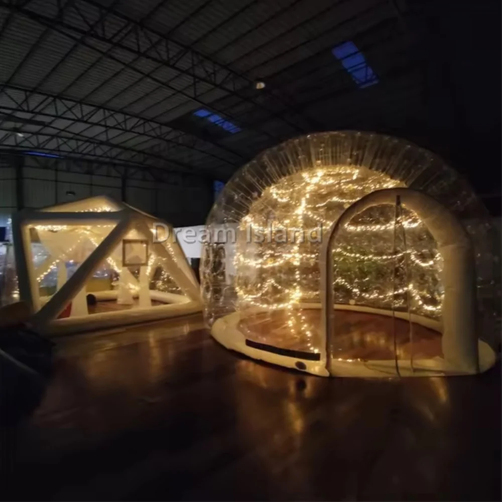 Commercial Grade Transparent Clear Igloo Tent Outdoor Dome PVC Globe Inflatable Party Tents Bubble Dome House for Sale
