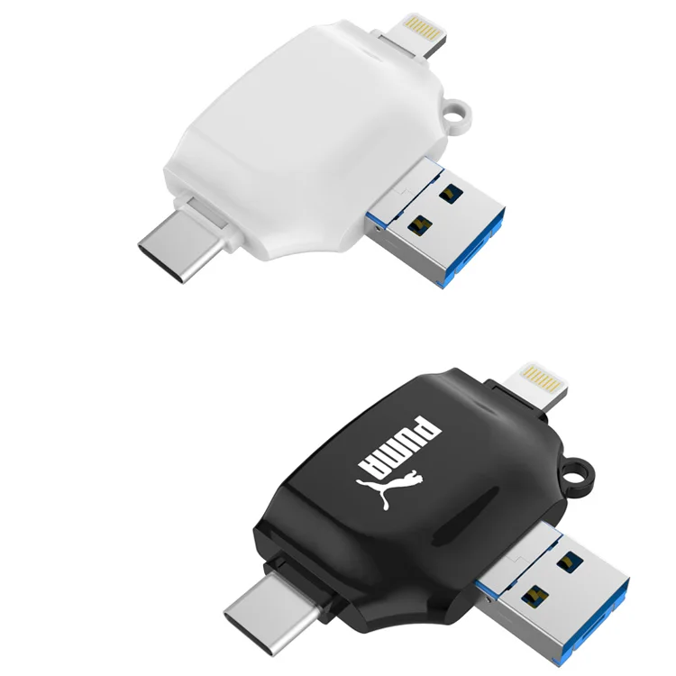 Multi-function All in 1 USB Type C Card Reader SD TF Micro USB Card Reader Type C USB C Memory TF Smart Card Reader