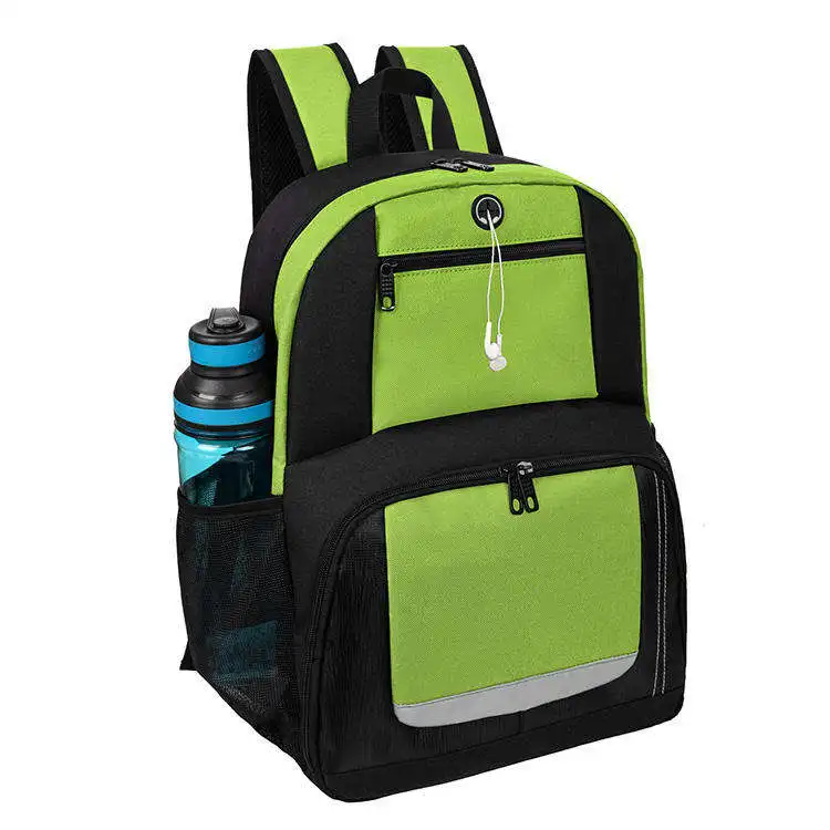 Fully Customizable Name Tags Christmas Motorcycle High Tech Riders Universal Backpack For Children