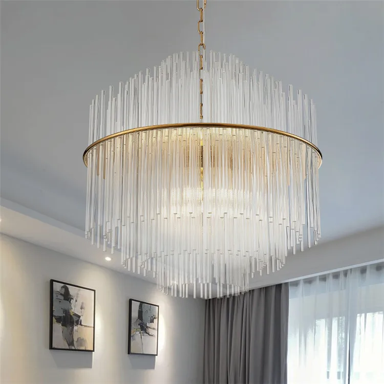 Round Modern Glass Chandelier Pendant Clear Glass Lamp Light Good Prices Vintage Chandeliers
