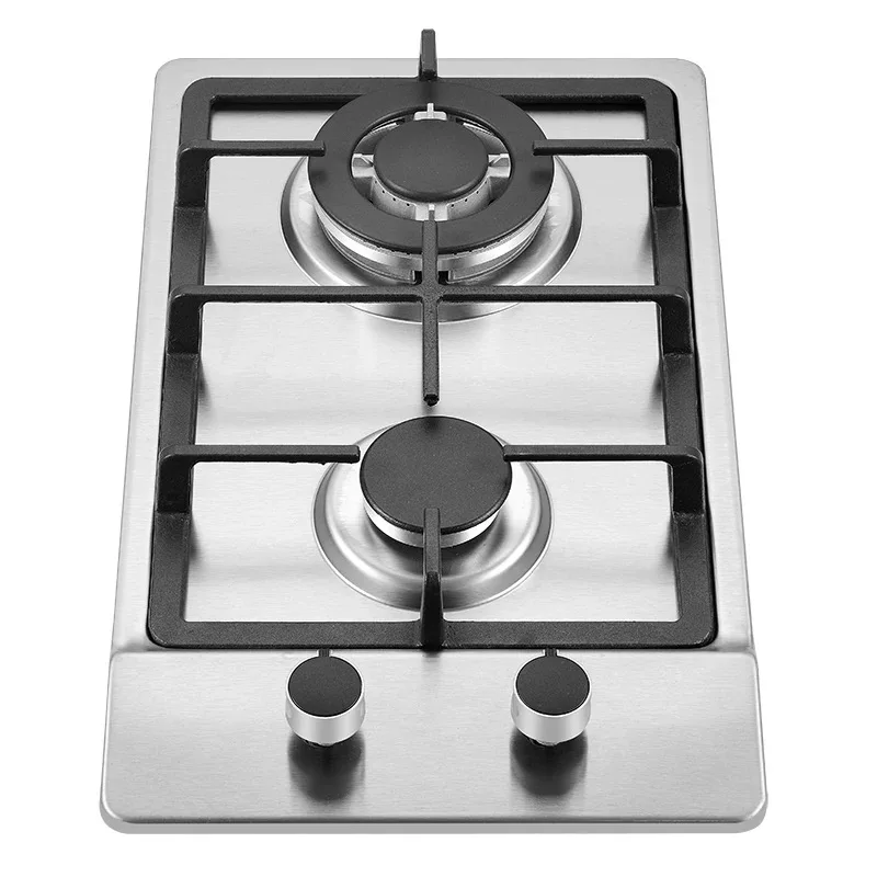 Top Choice Dual Burner Gas Stove Stainless Steel with Precise Heat Control Energy-Efficient for Modern Kitchens