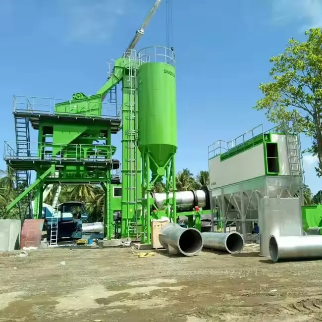 SAP120 Asphalt Road Equipment Asphalt Plant 120 tons per hour