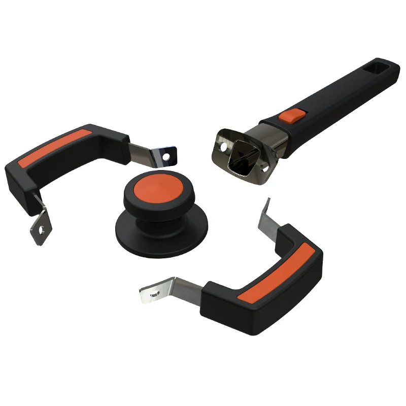 Black cookware accessories pan handle with trim sheet long ironing durable household pan universal bakelite kitchen removable ha