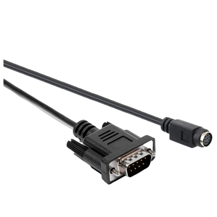 Custom DB9 Male to Mini Din 8pin RS232 Signal Switching Cable