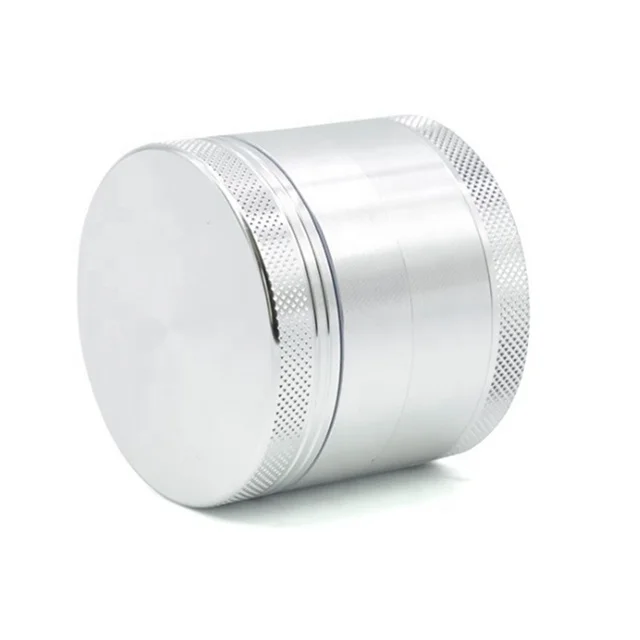 Алюминиевая мельница для трав яркого цвета, 2,2 дюйма, 4 слоя