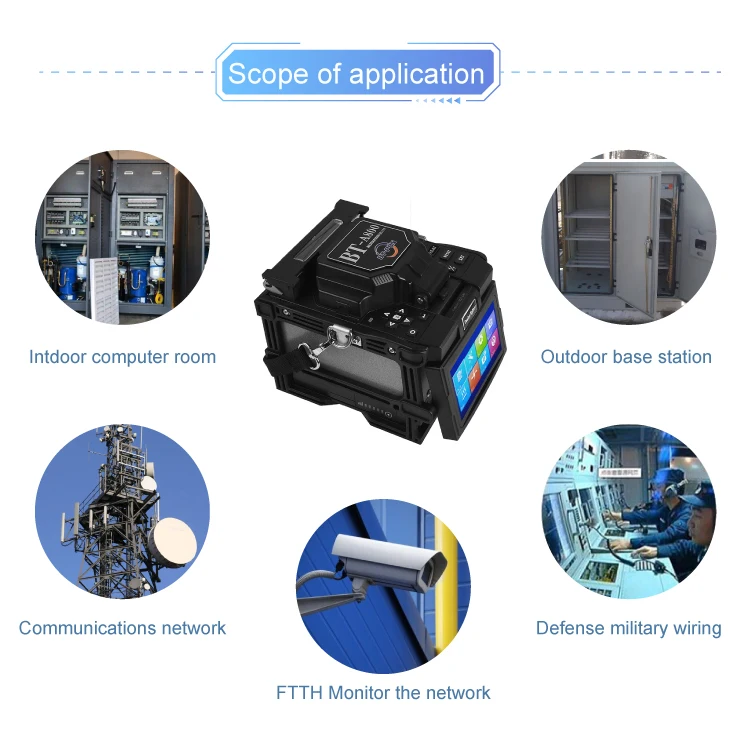 Цена по прейскуранту завода Ftth волоконно-оптический Сплайсер частей 6 мотор сплайсинга машина