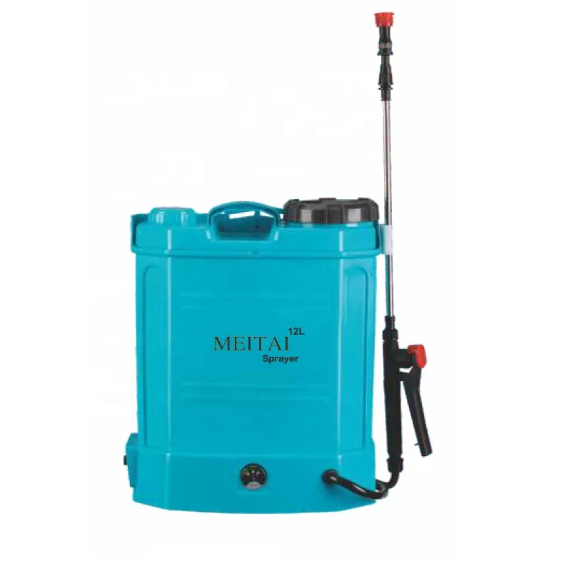 12Lts small capacity battery sprayer knapsack type with soft cushion belt
