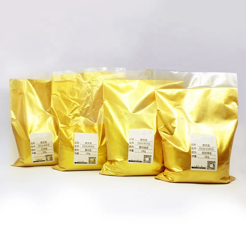 Golden Series Pearlescent Pigment Gold Mica Powder For Paint Coatings and Printing