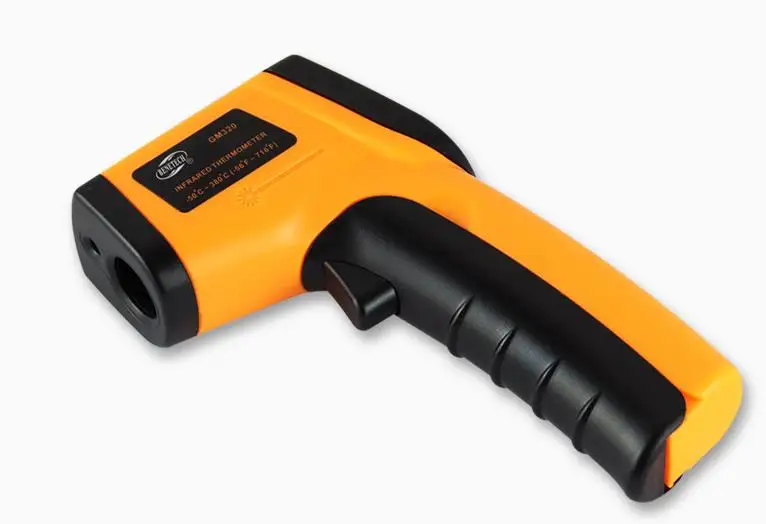 Ir pyrometer laser point gun non-contact infrared temperature sensor intelligent digital high precision thermometer for industry