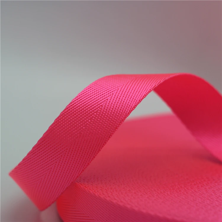 Wholesale20mm25mm32mm38mm50mm herringbone webbing straps woven webbing polyester nylon webbing for belt