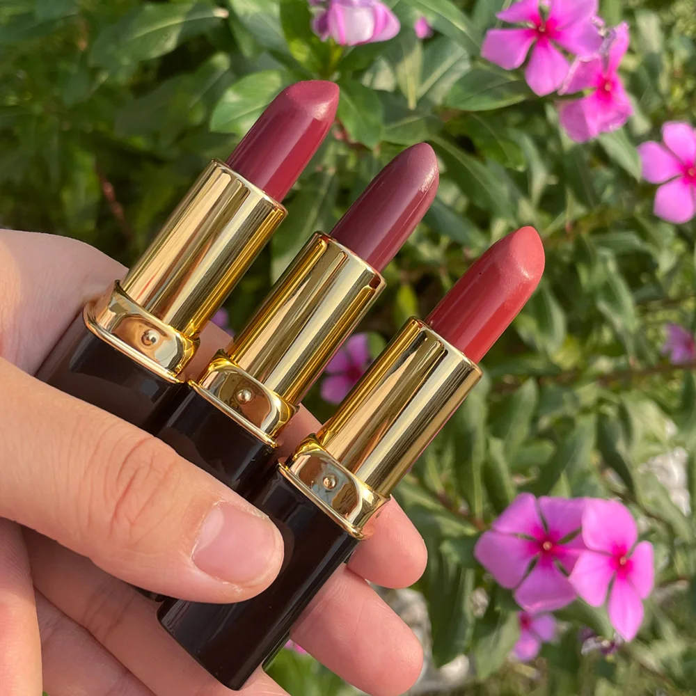 Wholesale high quality nude lipstick private label cosmetic sexy red matte creamy waterproof Lipstick