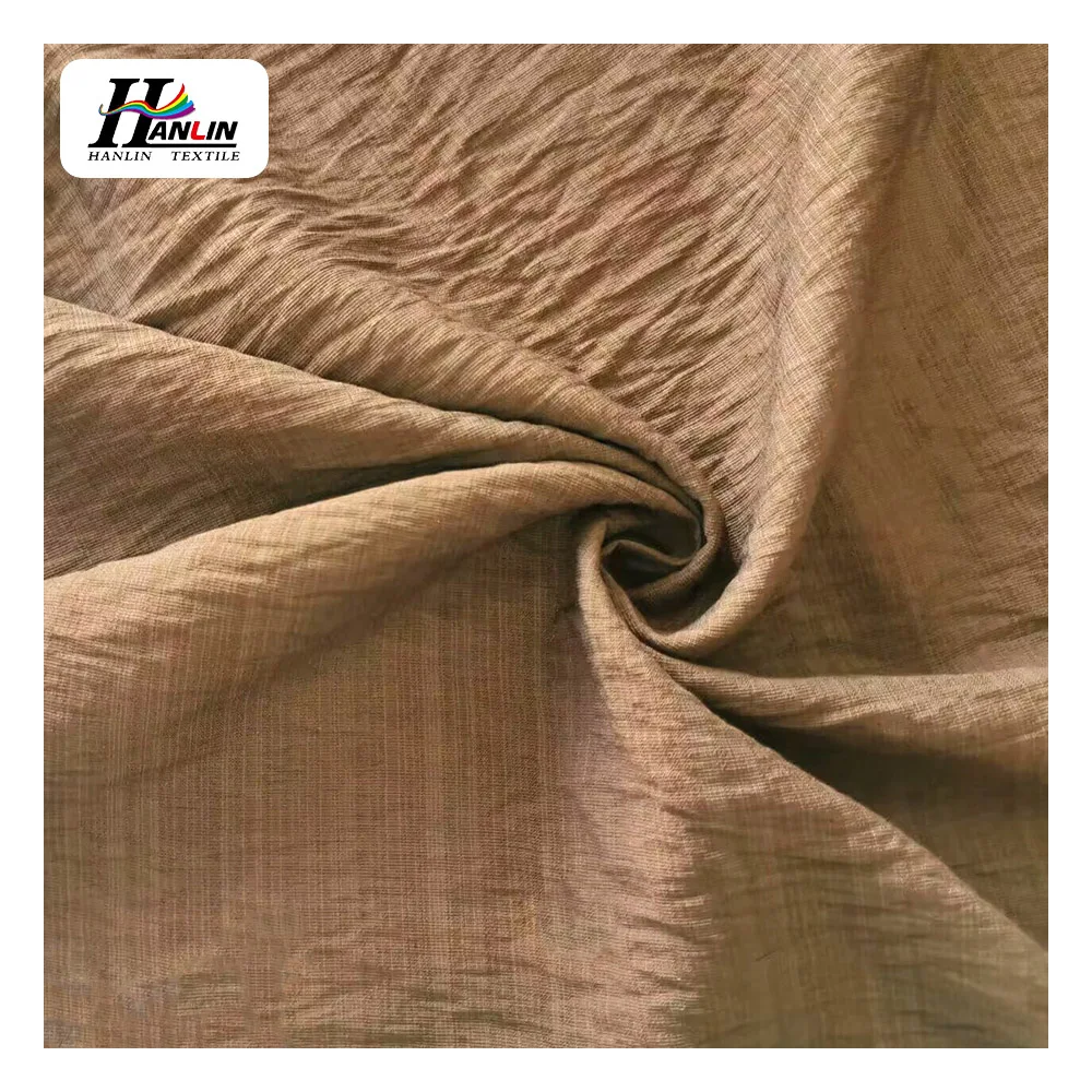Best Quality China Manufacturer Nylon Rayon Linen Fabric Crinkle Crepe Linen Fabric