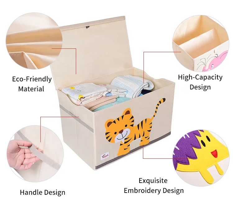 Opp Bag Single 2024 Trending Products Foldable Portable Closet Clothes Storage Box