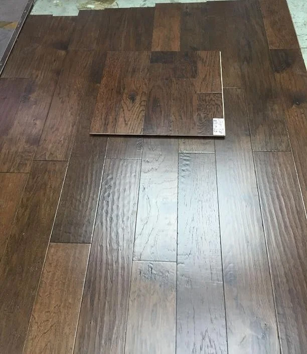 Multilayer Distressed&Antique Hickory Engineered Hardwood Wooden Flooring