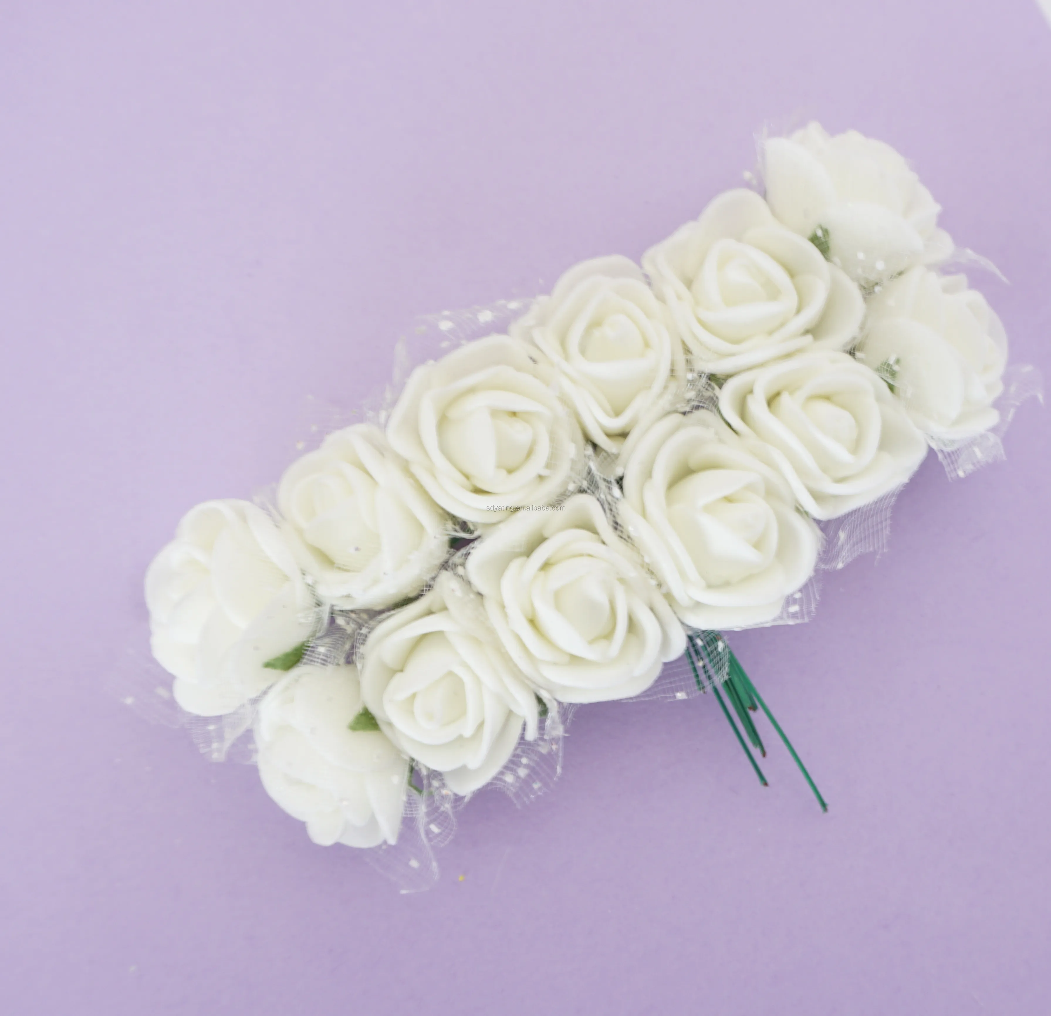 
Artificial Flower PE Foam Rose Bouquet Multicolor Rose Wedding Flower Decoration 