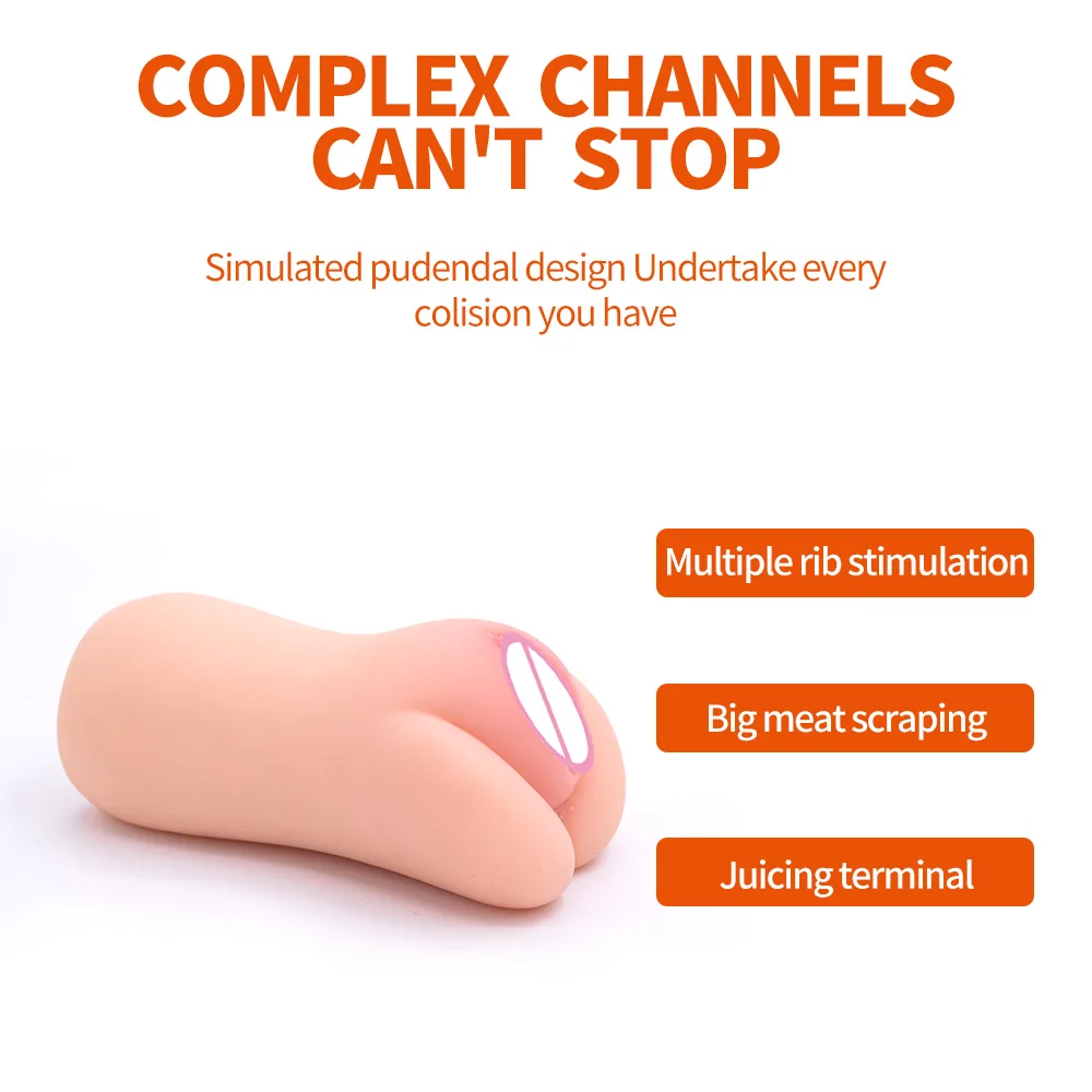 Silicone Realistic Lifelike 3D Pocket  pussy  vagina  Anal  Male Masturbator Sex Toy pussy toy for men sex toys doll