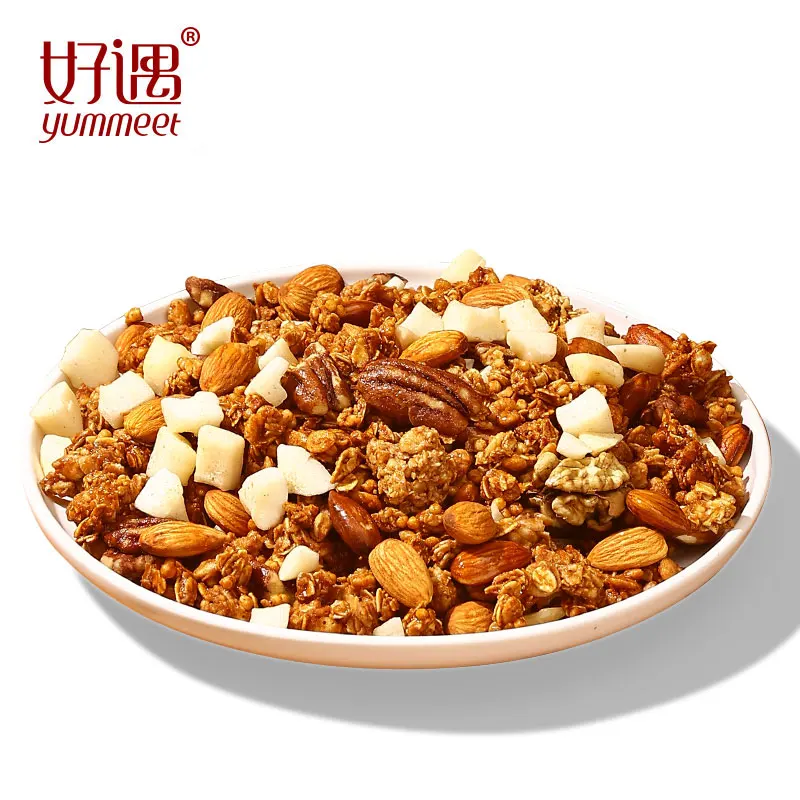 Китайские злаки Yummeet сыпучая овсянка орех мгновенная диетическая