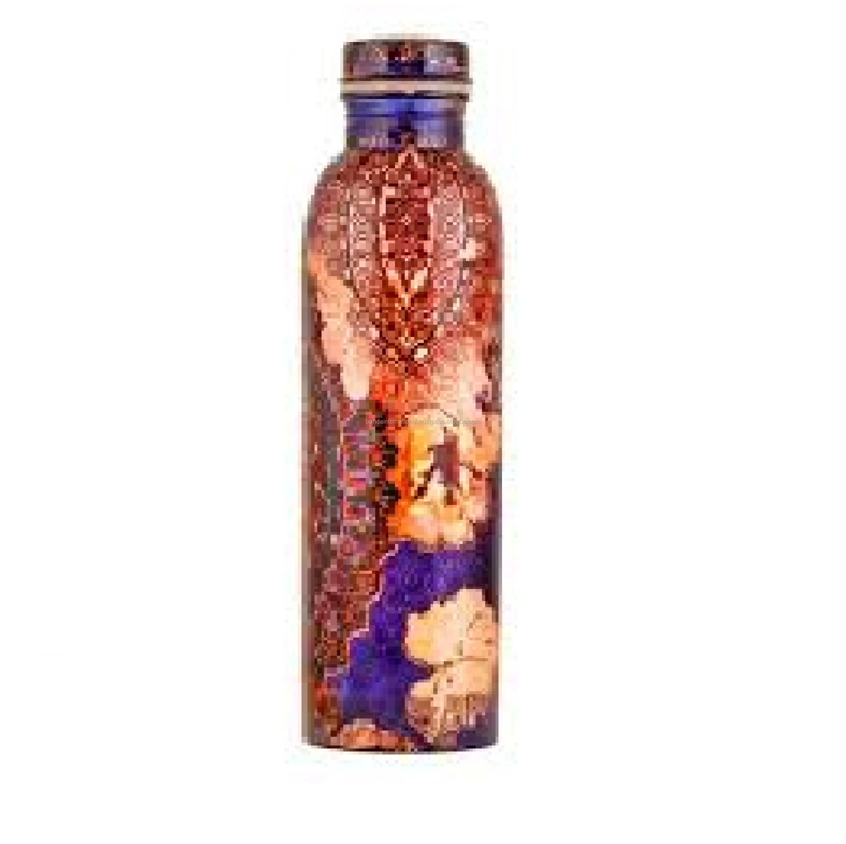 Manufacturer Of Pure Copper Water Drinking Bottle High Quality Traveler Copper Water Bottles