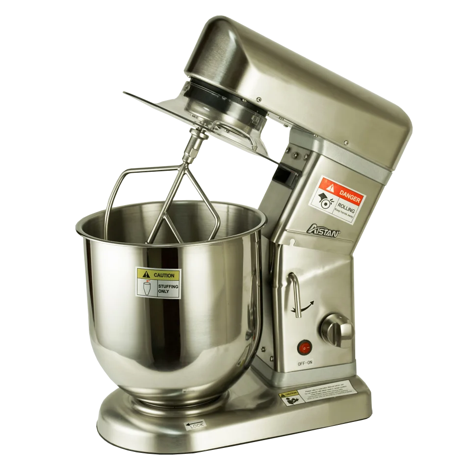 AST-B5S Electric Industrial Dough Mixer Pizza Dough Mixer with 5L Bowl, Stand Food Mixers For Bakery With Dough Hook