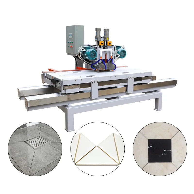 Hongyi manual milling machine for stone water hand cream porcelain wet electric tile stone saw laser inner angle cut large tile