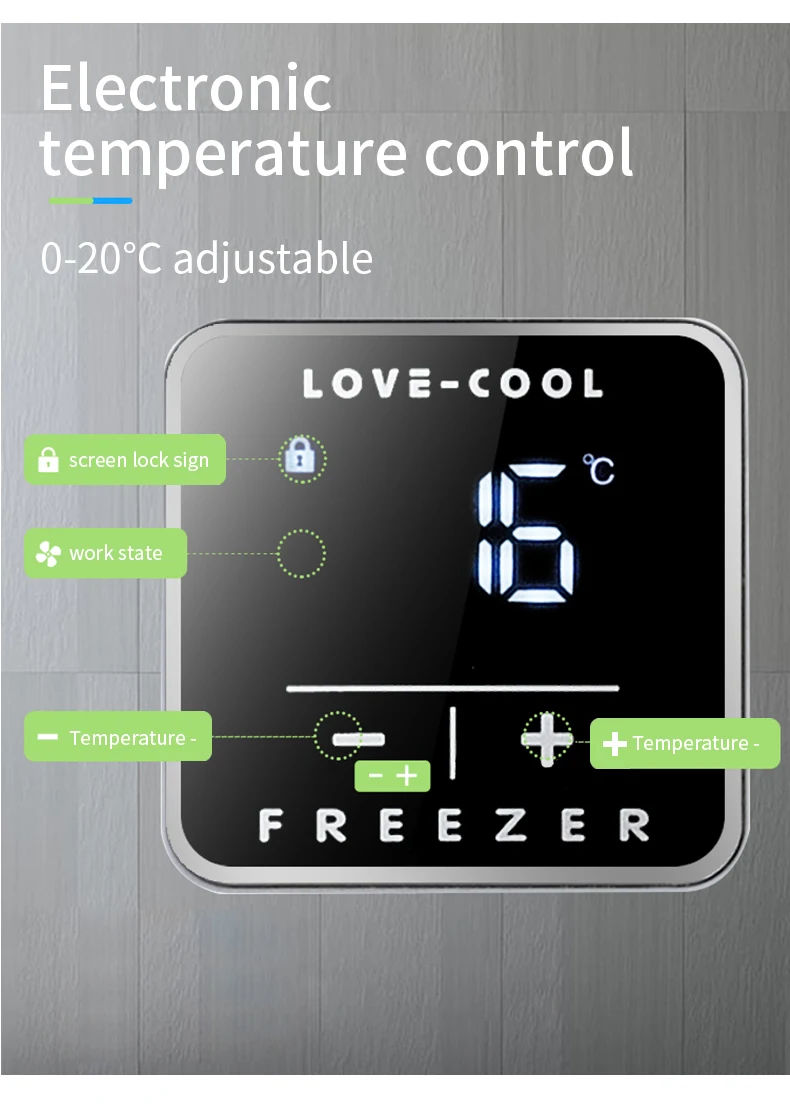 Mini Fridge Portable Compact Refrigerator Electric Cooler and Warmer 46L 6 Can for Car Boat Self-driving Camping Outdoor