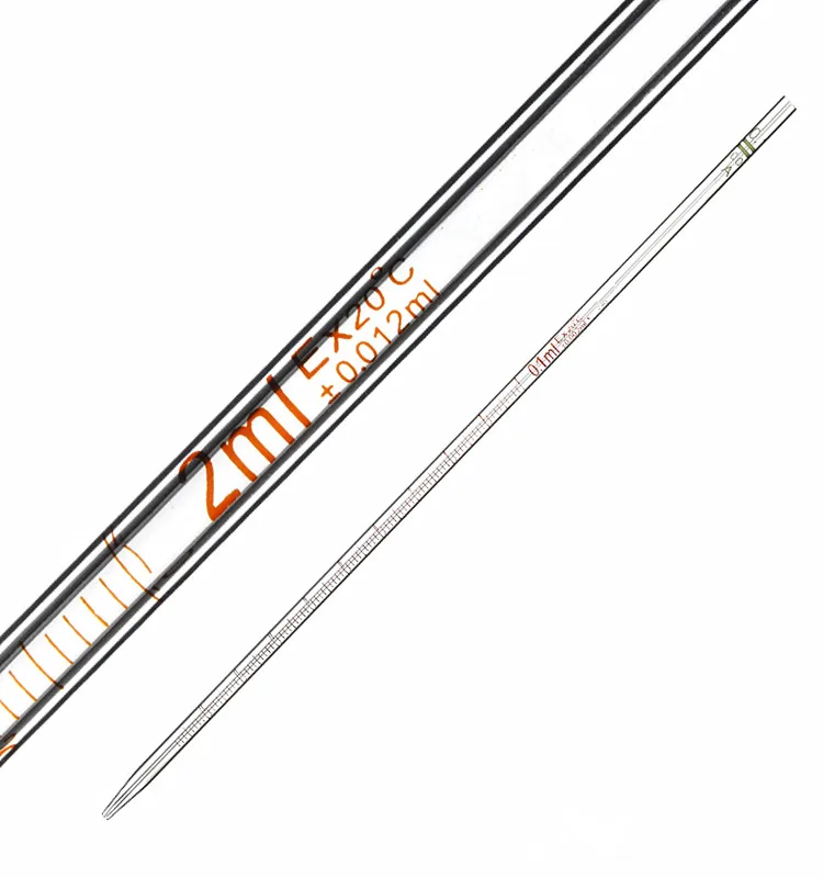 Laboratory Serological Measuring Glass Pipette Graduated Pipette