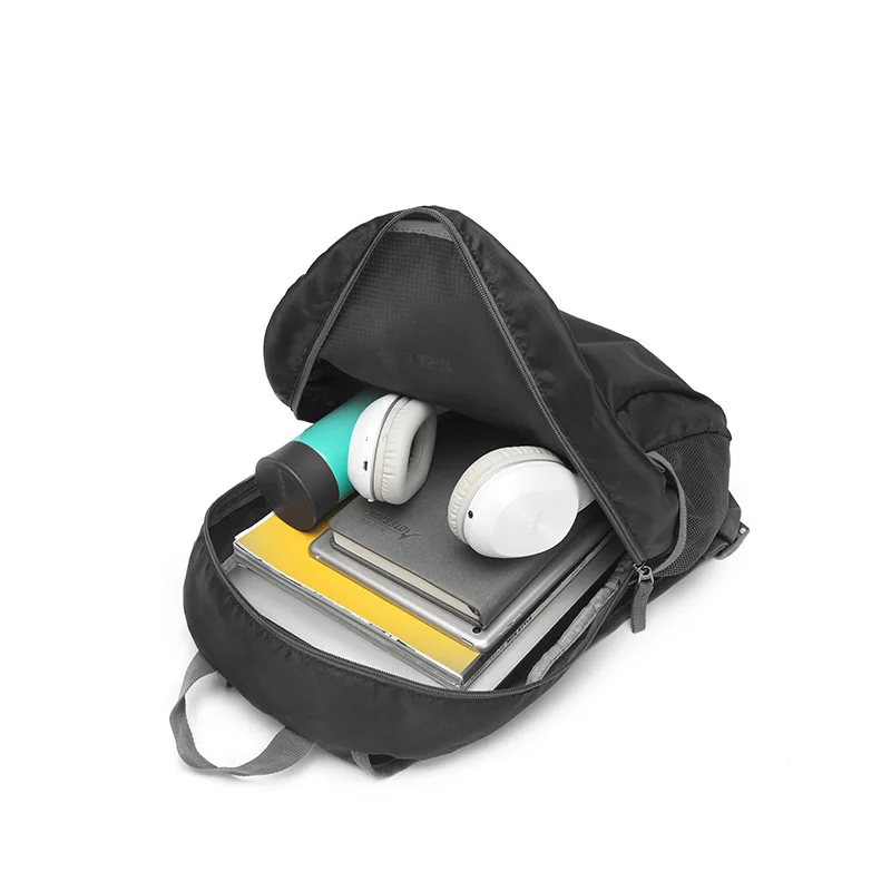 mini size folding backpack bag portable easy carrying daily sports gym backpack nylon light weight novation backpack