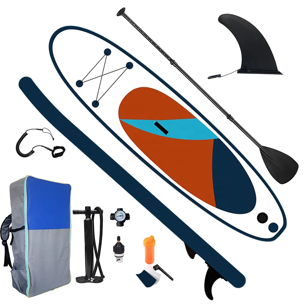 REACH Wholesale Customized High Quality Clear Pvc Inflatable Stand Up Paddle Board  For Sale