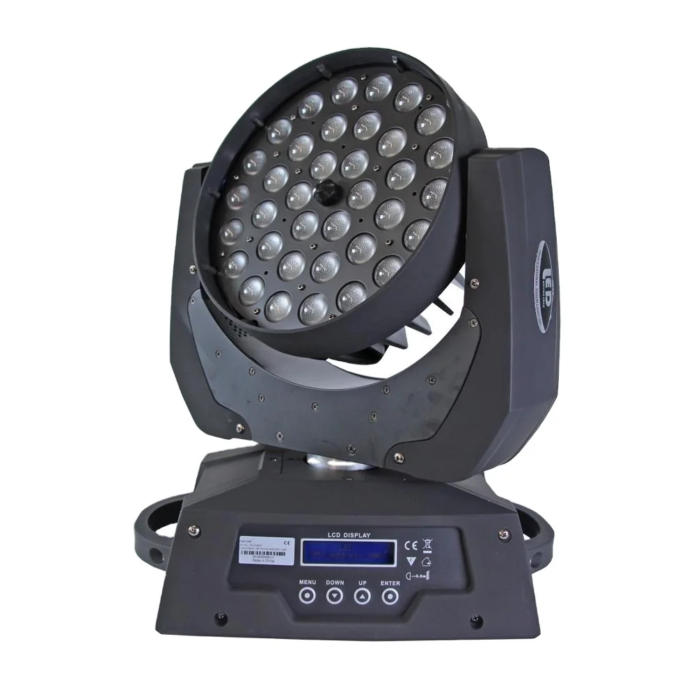 36pcs 10W rgbw 4in1 led uplights  Zoom high power rgbw led wash moving head light