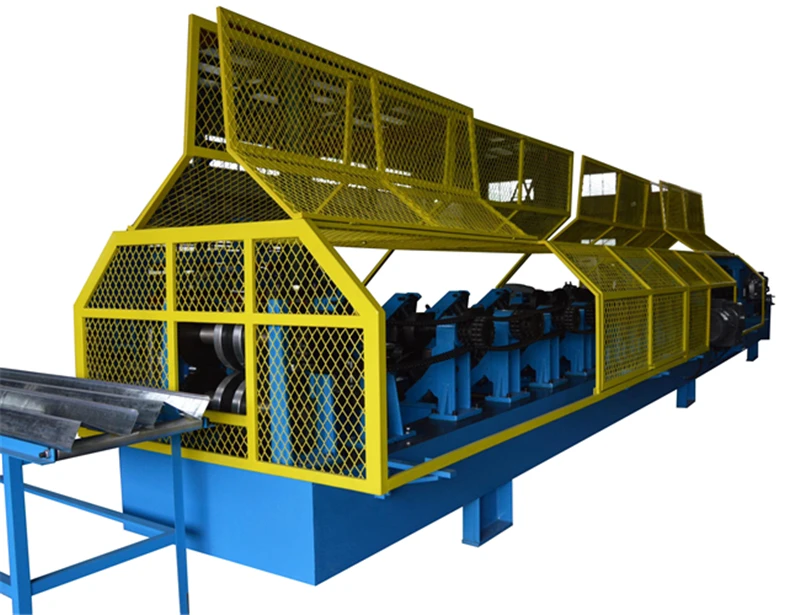 Z purlin roll forming machine with  Full automatic Hydraulic cutting and punching
