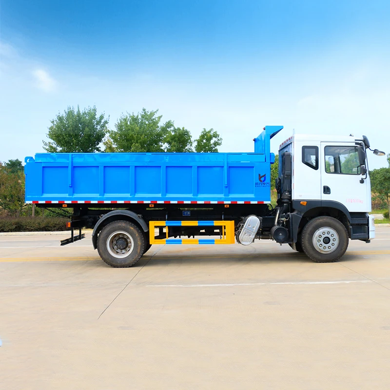 DFAC 4*2 Diesel Manual Dump Truck New Condition Sludge Transport Vehicle for Construction Materials Euro 5 Emission Standard
