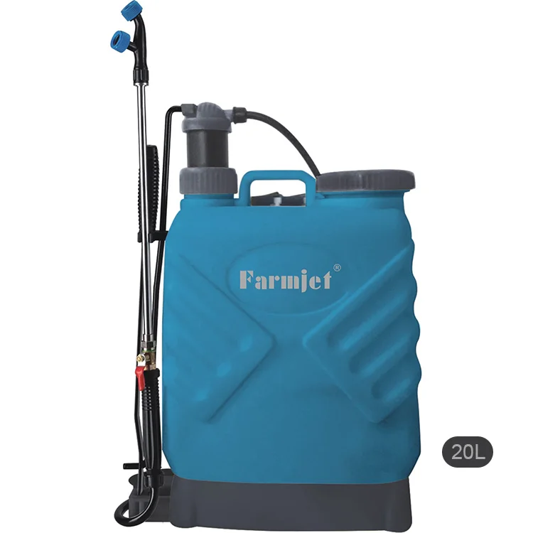 Farmjet 15L 20L High Quality Plastic Water Tank Explosion-proof Agriculture Backpack Sprayer