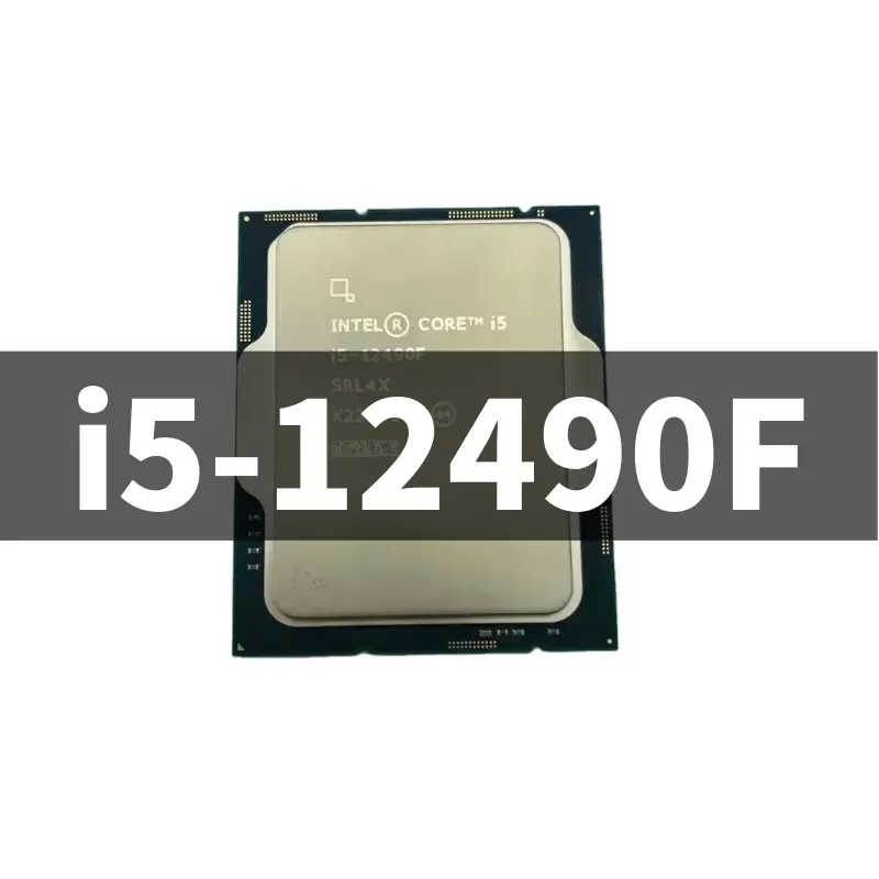 Original Brand New And High Performance Desktop Processor 6 cores 12 Threads LGA1700  In-tel Core i5-12490F