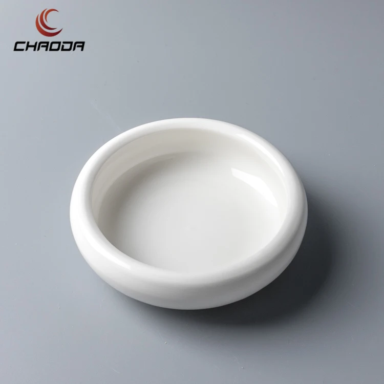 Chaoda 5 inch Round cold dishes plate porcelain sweet Ceramics dinnerware restaurant plate dinnerware small Kimchi plates