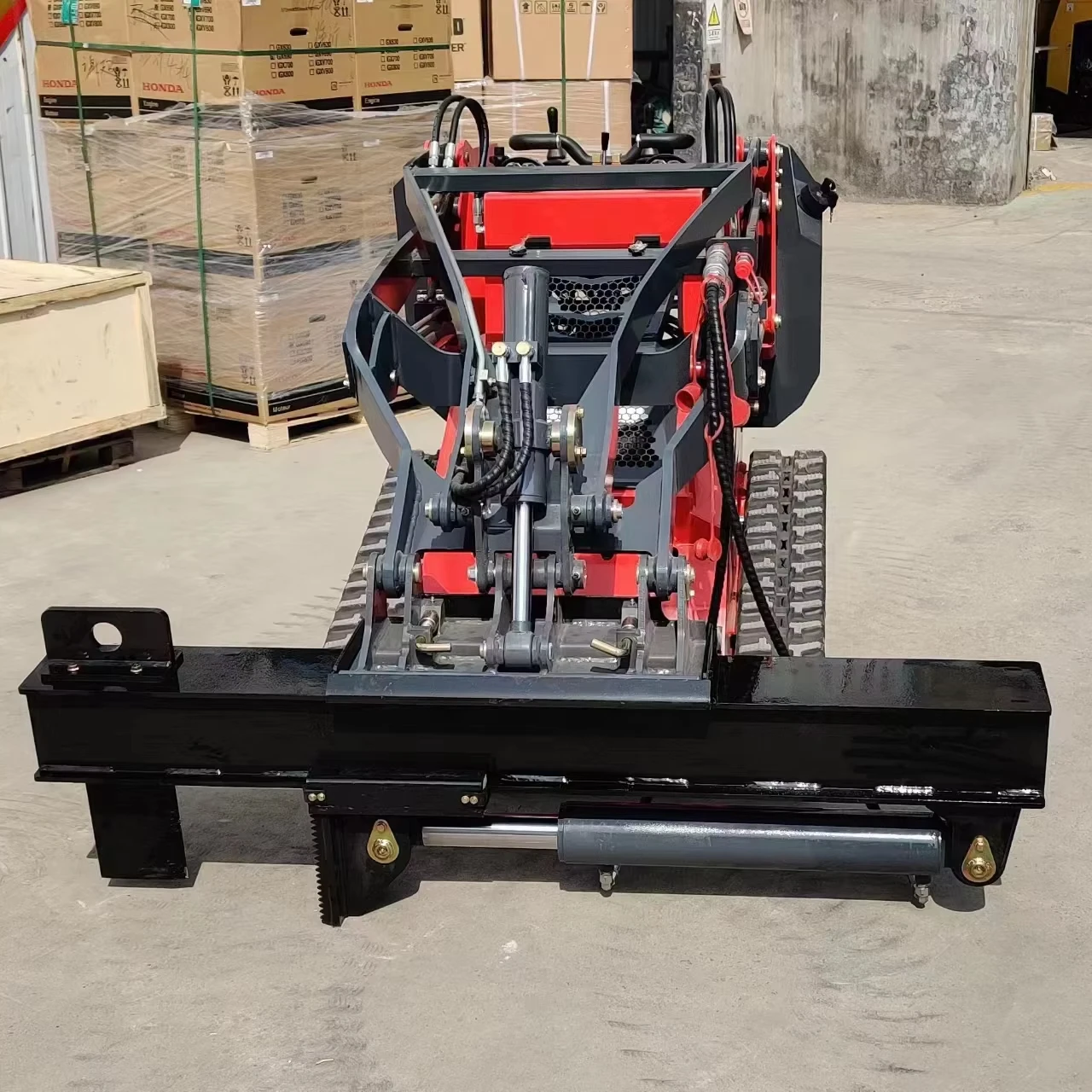 CE EPA Multi-purpose Skid Steer Loader Hydraulic Log Splitter Attachment Loader Auger Earth-moving Machinery Accessories