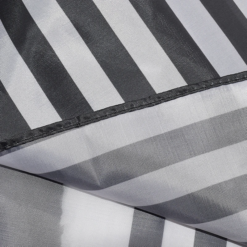 New Style Vintage Waterproof Lightweight Private Label Stripe Barber Capes For Salon