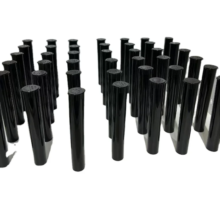 65 mm 72 mm 98 mm 116 mm empty pp plastic tube with flip cover lids Cigarette tube packaging