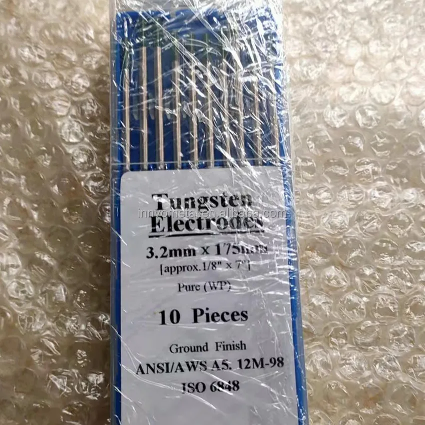 Factory Manufacture 99.95% Pure Tungsten Electrode Industry Tungsten Electrode