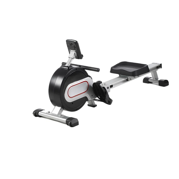 8 Level Adjustable resistance Rower 2021 Gym Equipment Manufacture Row Exercise Rowing Machine For Home