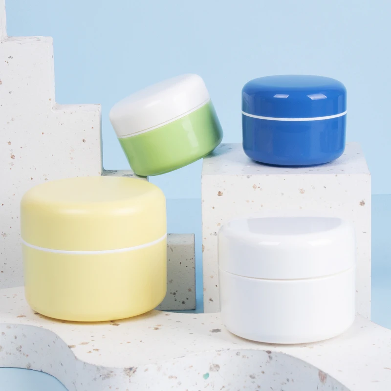 5 gram cosmetics pp jar cosmetic bottle container in good price bowl shape with screw cap ready to ship