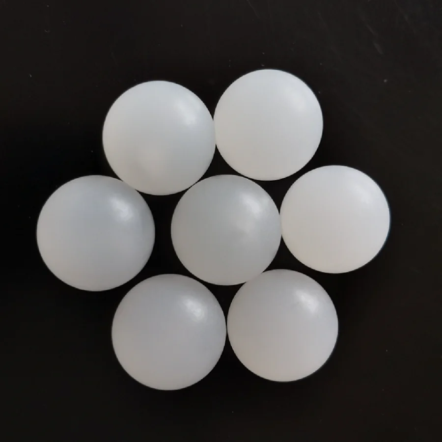 Solid plastic ball 19mm 20mm 22.225mm 25mm 25.4mm large solid pp plastic ball for sale