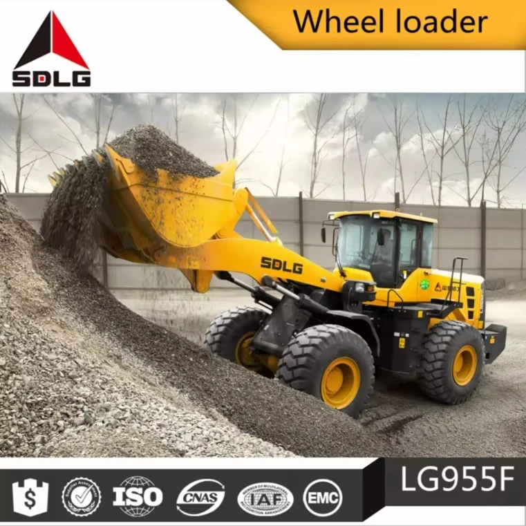 Самый дешевый мини-погрузчик SDLG L958F телескопический фронтальный погрузчик 4 колеса новый китайский на заказ строительные погрузчики